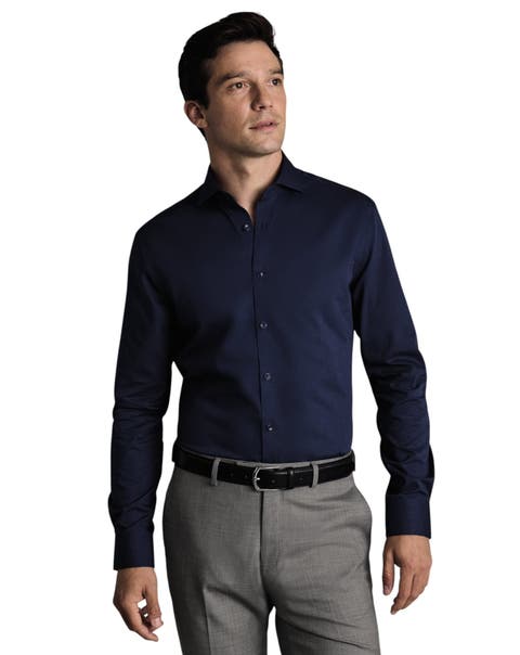 Non-Iron stretch Poplin Shirt