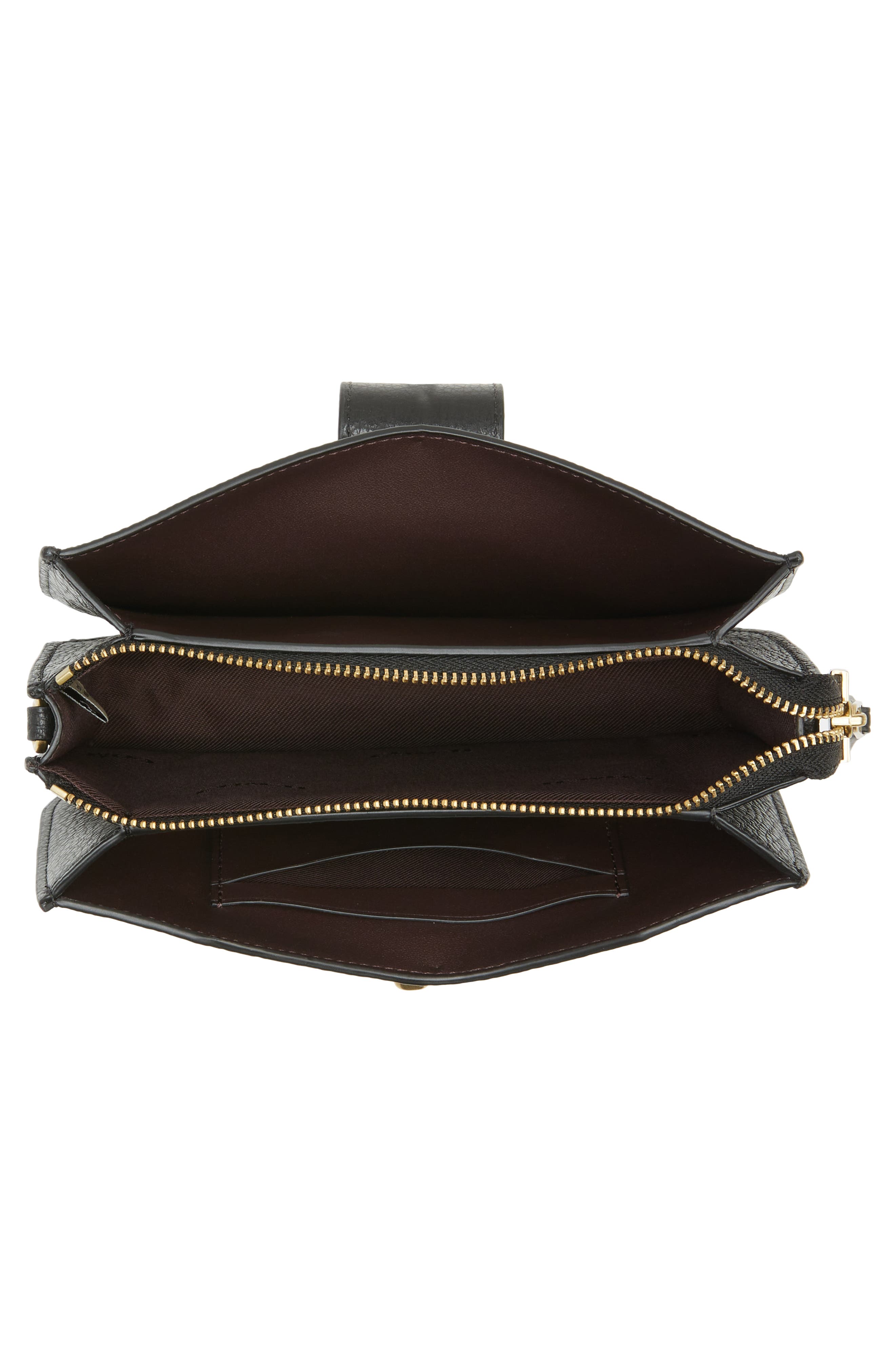 COACH Pebbled Leather Crossbody Bag, Alternate, color, 