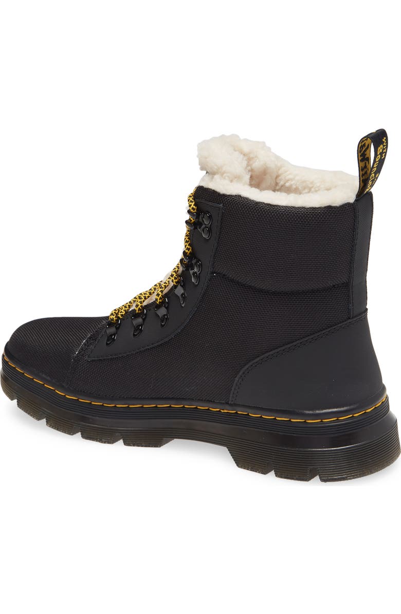 Dr. Martens Faux Fur Lined Hiker Boot, Alternate, color,