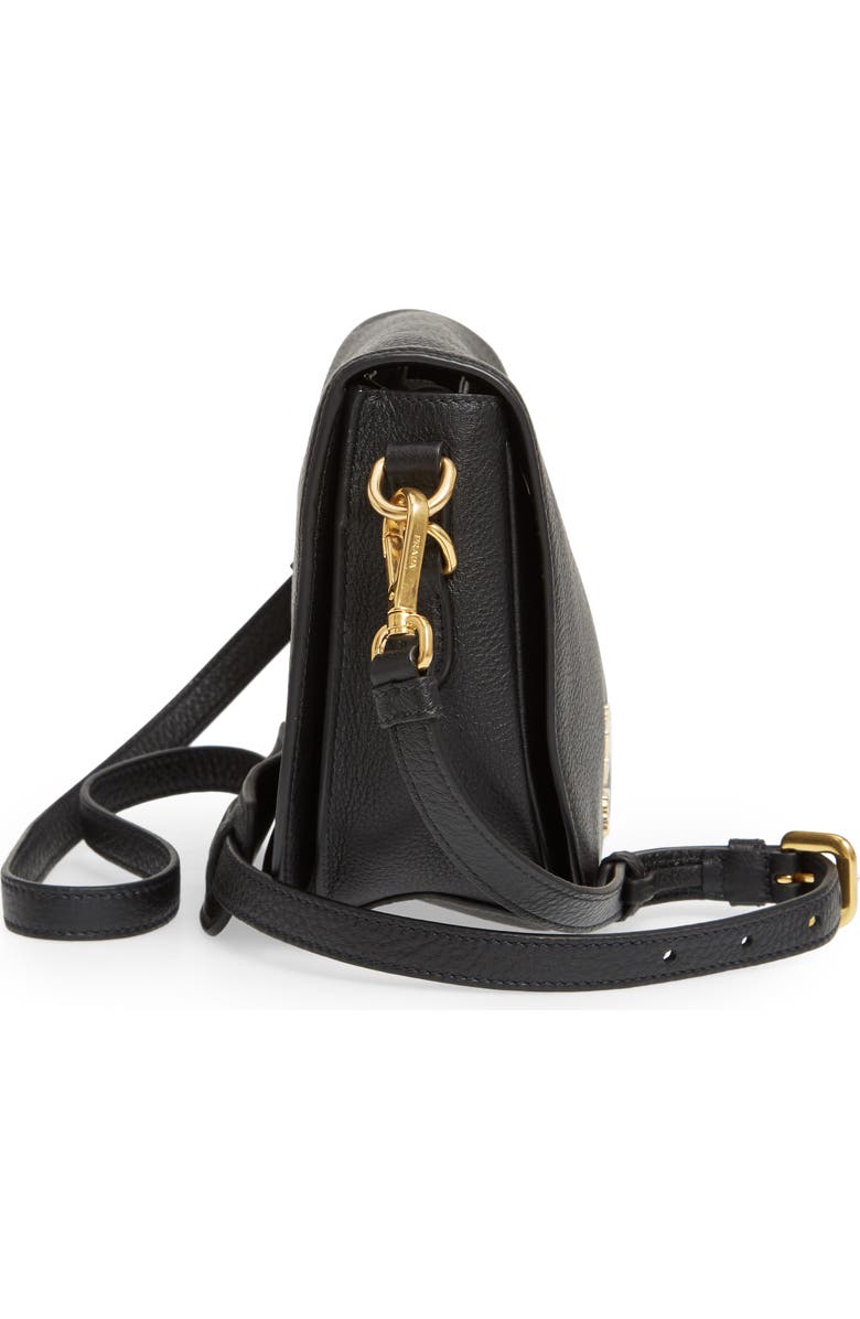 Prada Daino Messenger Leather Crossbody Bag, Alternate, color,