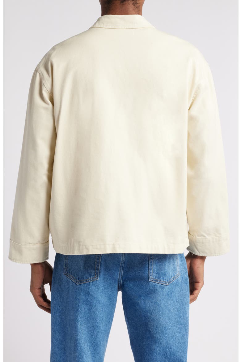Cotton Chore Jacket, Alternate, color, BONE