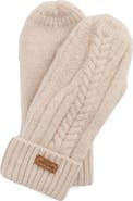 Barbour Elsdon Cable Knit Mittens