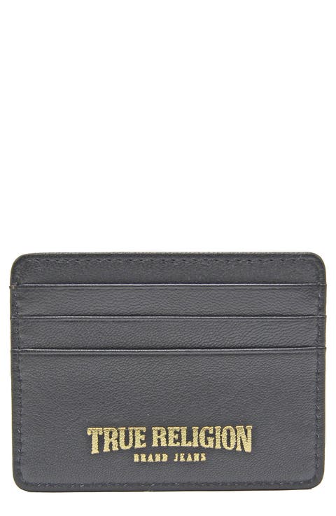 Zoyla Horseshoe Leather Card Case
