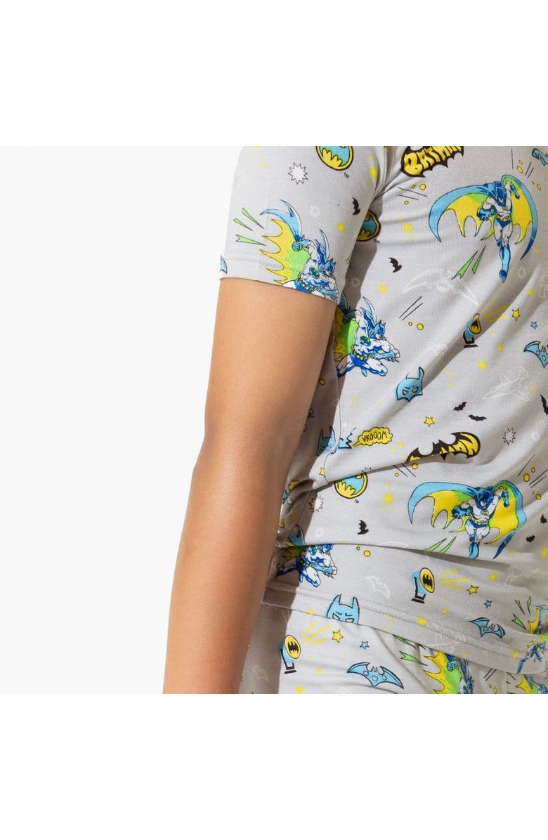 Bellabu Bear Batman Kids 2-Piece Short Sleeve & Shorts Pajama Set, Alternate, color, Batman