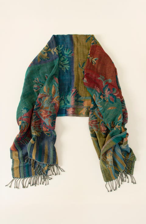 Botanical Rainbow Reversible Wrap