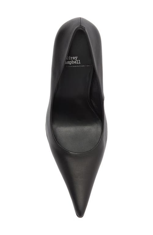Jeffrey Campbell Risktaker Pointed Toe Pump In Black