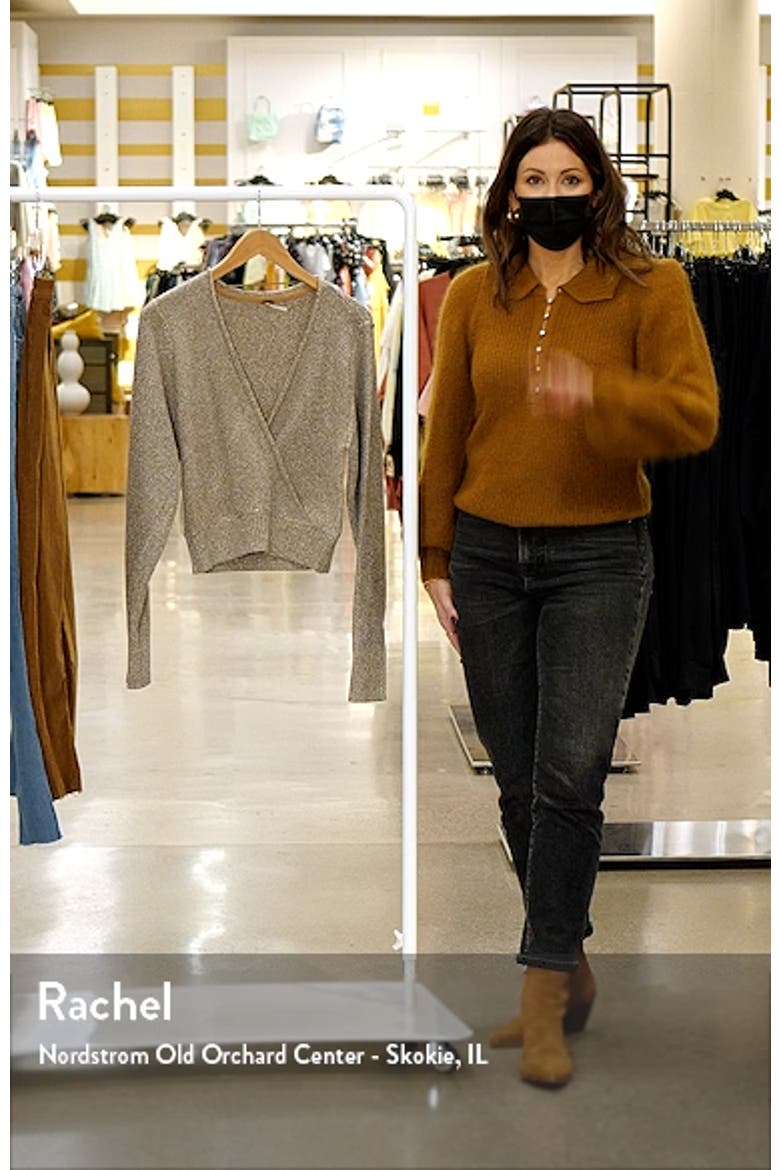 Going for Gold Wrap Sweater video