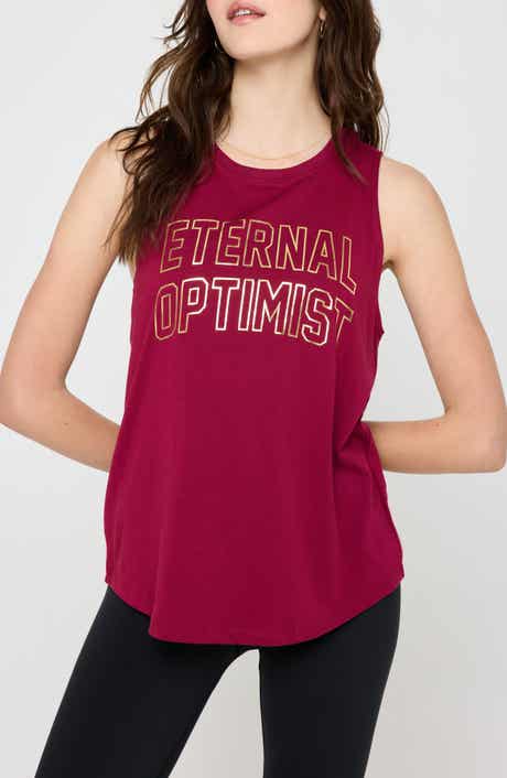 Spiritual Gangster Spiritual Optimist Graphic Tank