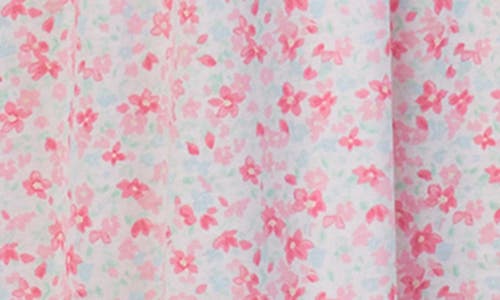 Eileen West Sleeveless Jersey Short Chemise In Aqua Pink