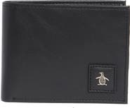 Original Penguin Leather Passcase Wallet