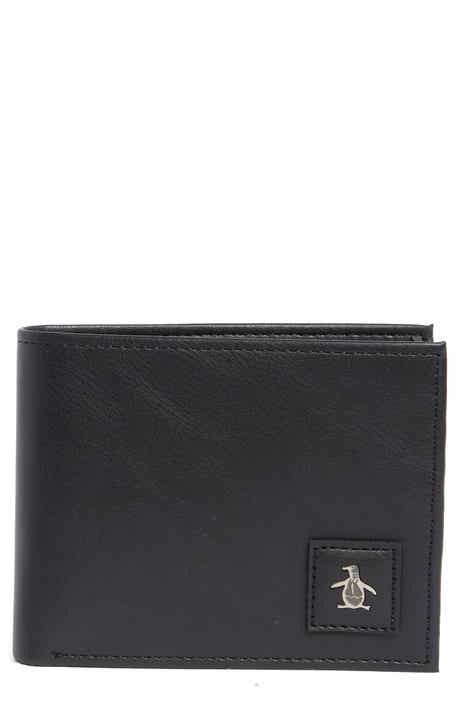 Original Penguin Leather Passcase Wallet
