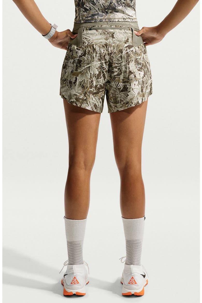 ACG Dri-FIT® Printed Performance Trail Shorts, Alternate, color, SEQUOIA/ SUMMIT WHITE