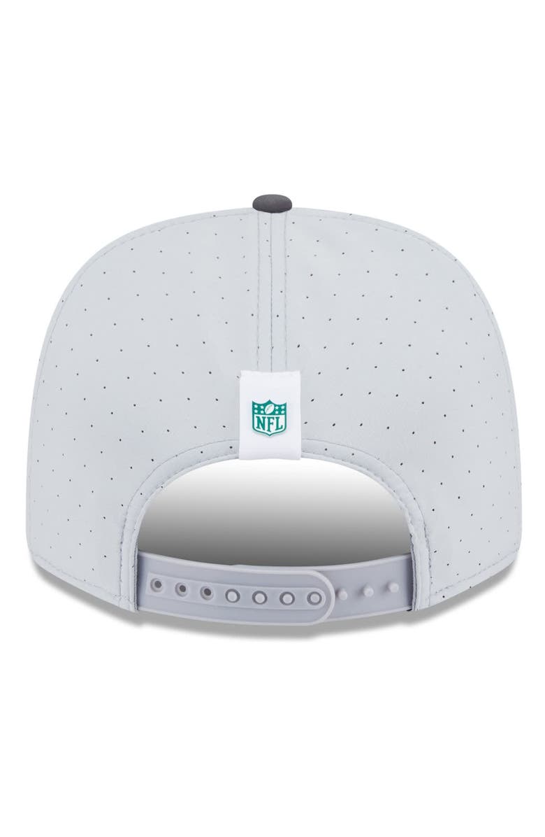 New Era Men's New Era Gray/Graphite New York Jets 2025 NFL Training Camp 9SEVENTY Adjustable Hat, Alternate, color, Gray