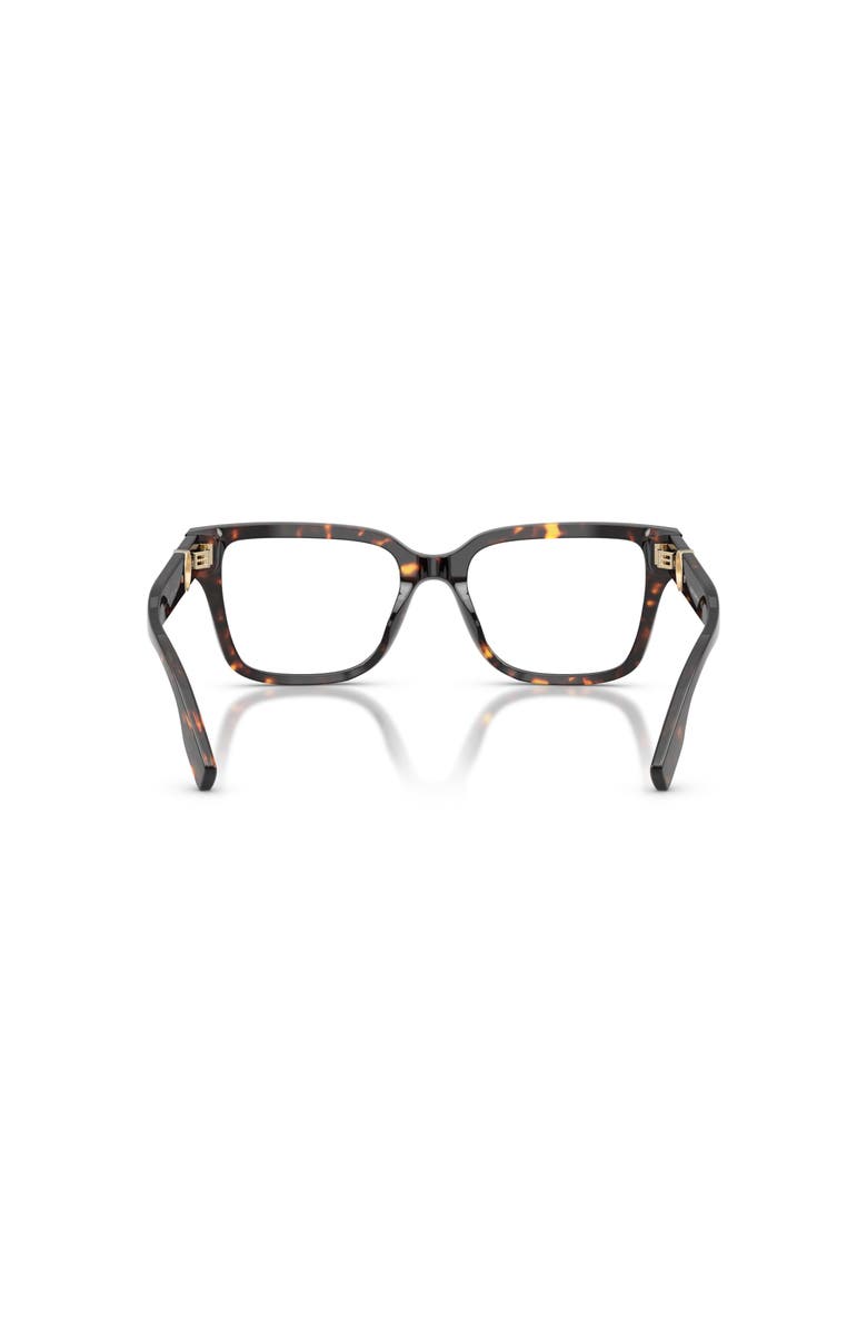 Tory Burch 53mm Square optical glasses, Alternate, color, Tortoise