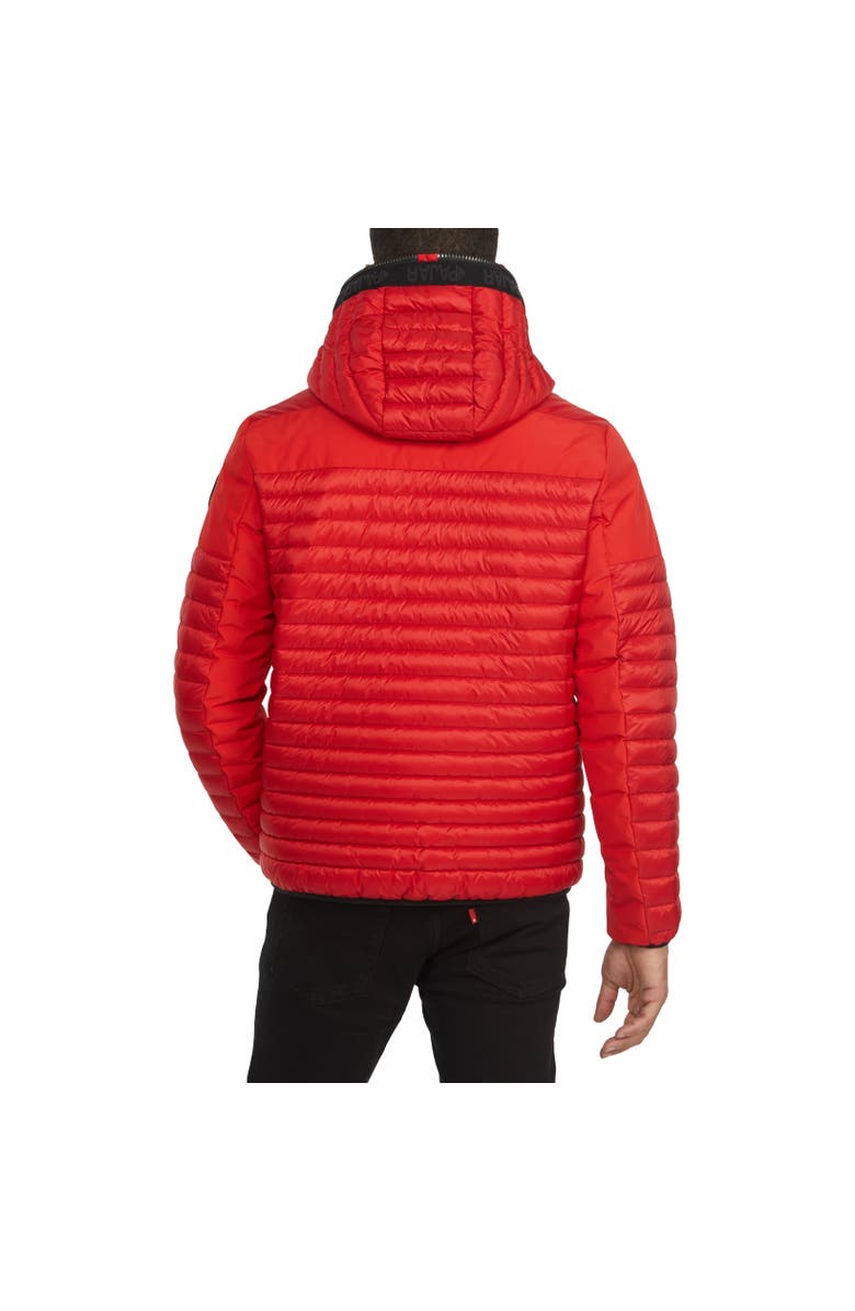Pajar Finn Lightweight Mixed Media Puffer with Fixed Hood, Alternate, color, 