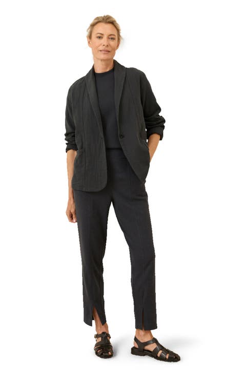 Organic Cotton Airplane Tapered Leg Pant