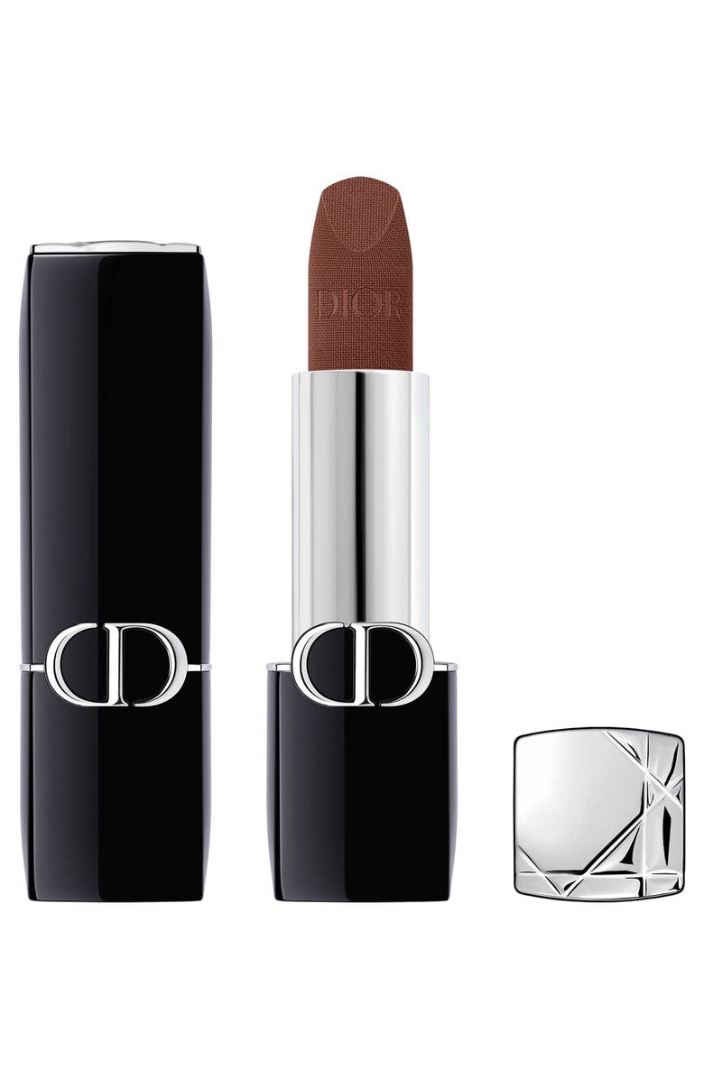 DIOR Rouge Dior Refillable Lipstick, Main, color, 400 Nude Line/Velvet