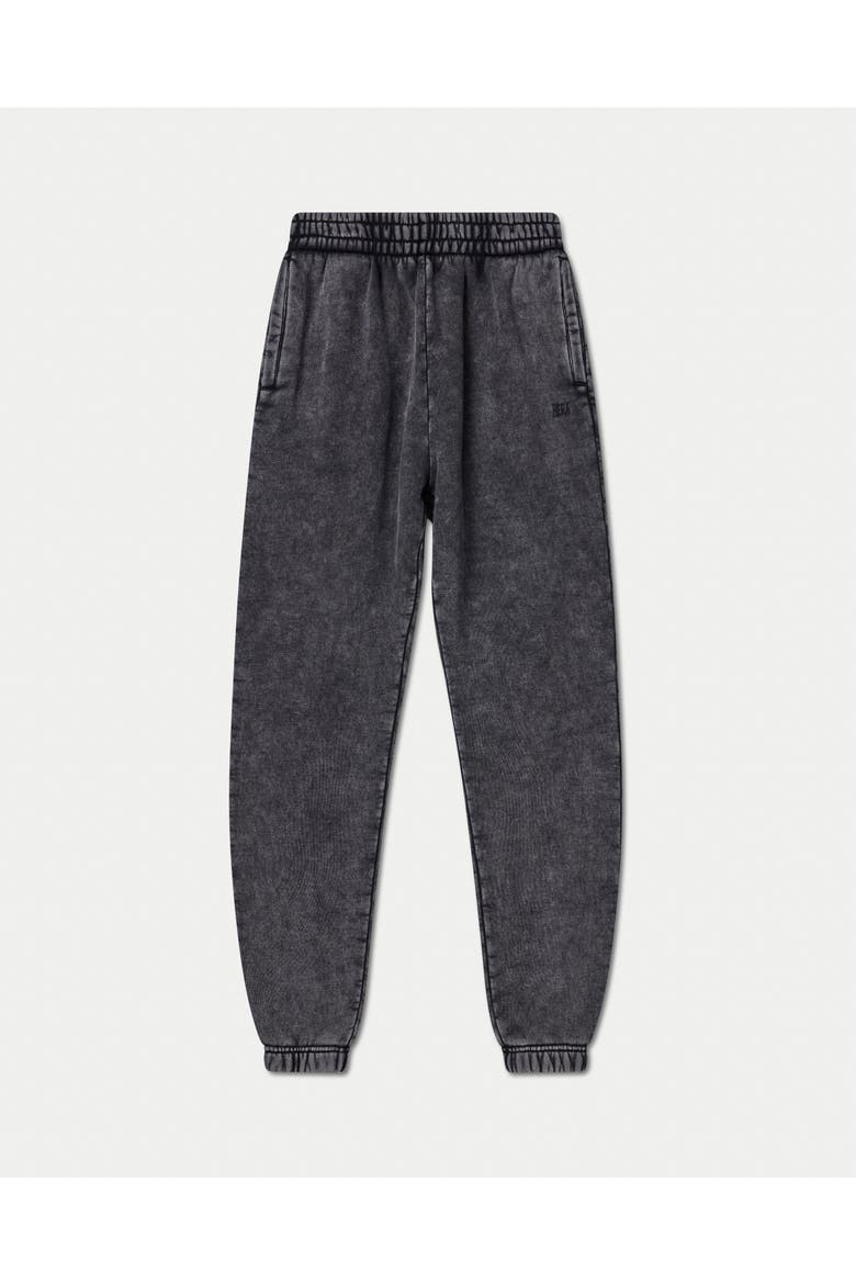 Collective Mid Rise Slim Fit Joggers, Alternate, color, Washed Black