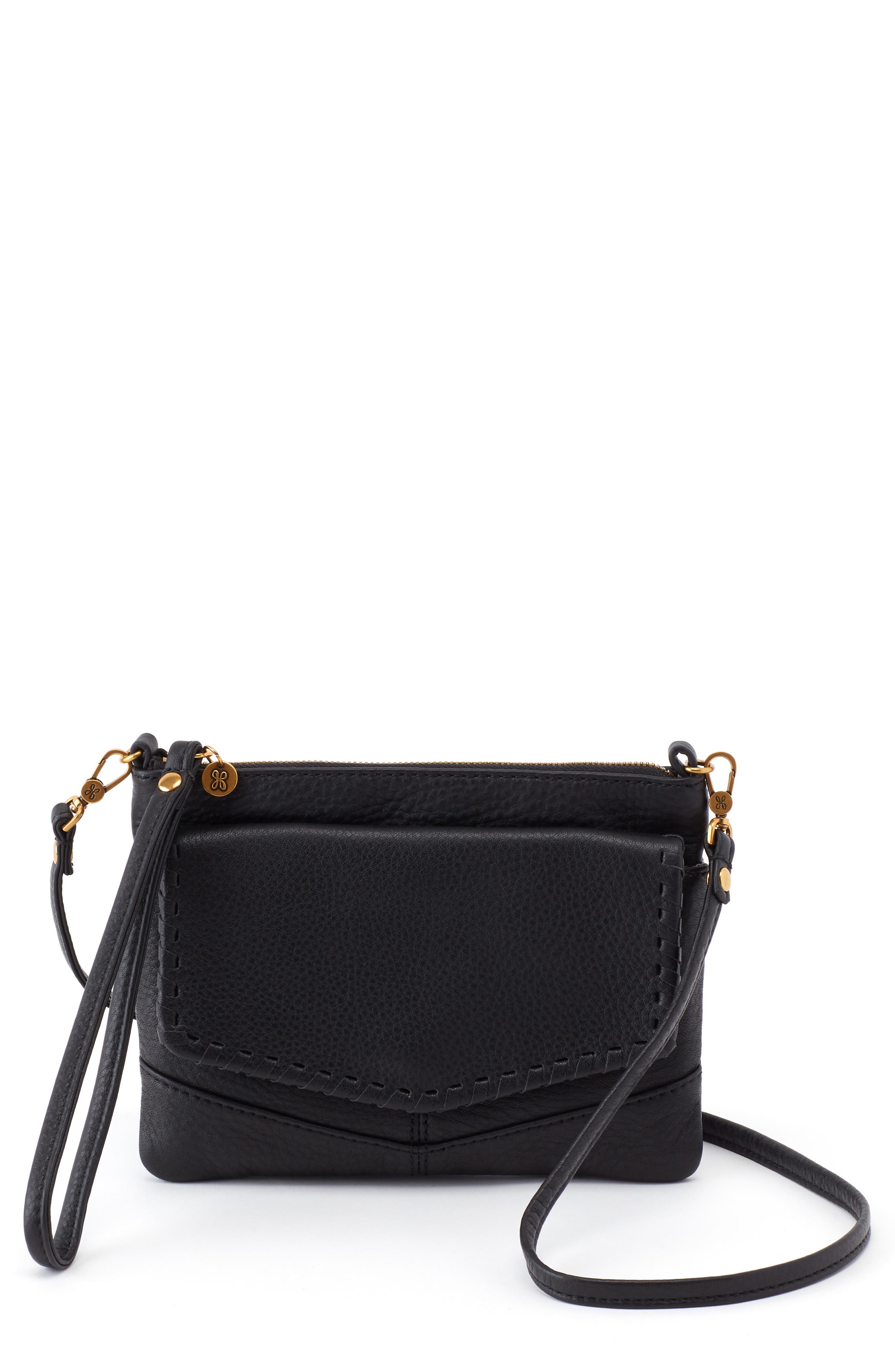 HOBO Stroll Leather Crossbody Bag, Main, color, 