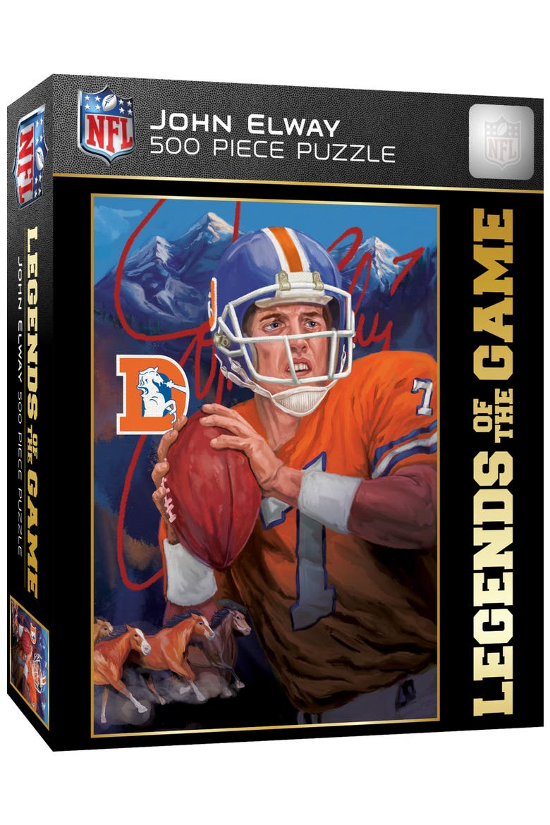John Elway 500 Piece Jigsaw Puzzle, Main, color, Multicolor