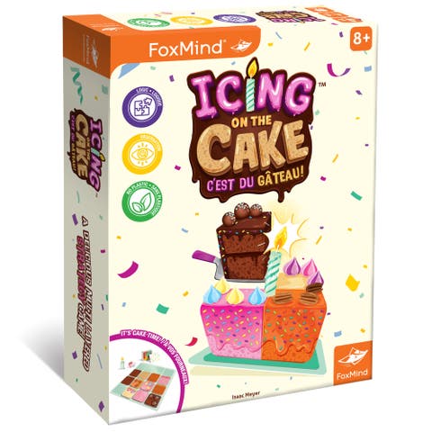 Games Icing On The Cake Family Food Themed Tile Laying Strategy Game