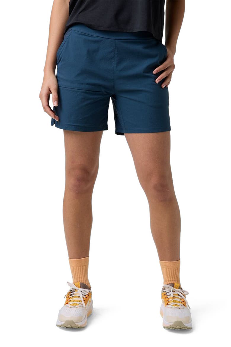 Wasatch Ripstop 5" Pull-On Short - Women's, Alternate, color, Midnight Blue