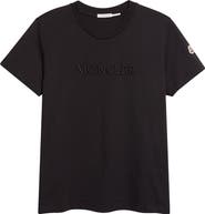 Moncler Logo Cotton Jersey T-Shirt