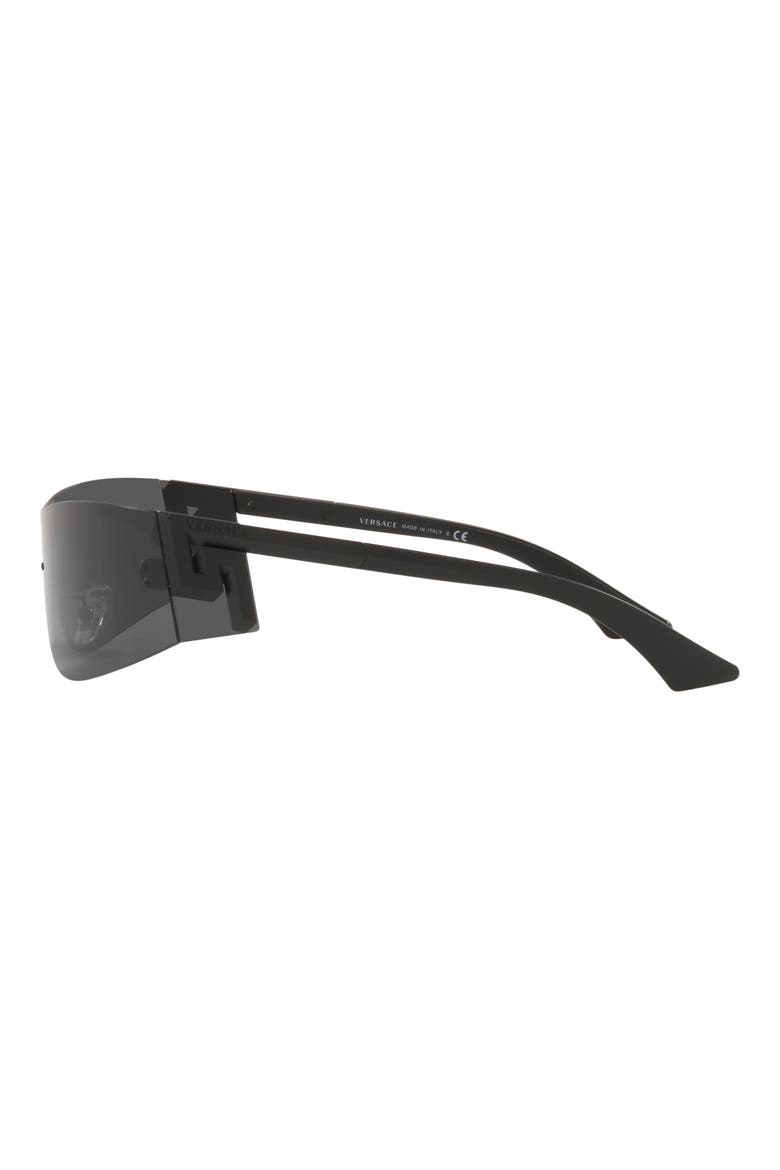 43mm Irregular Sunglasses, Alternate, color, GREY