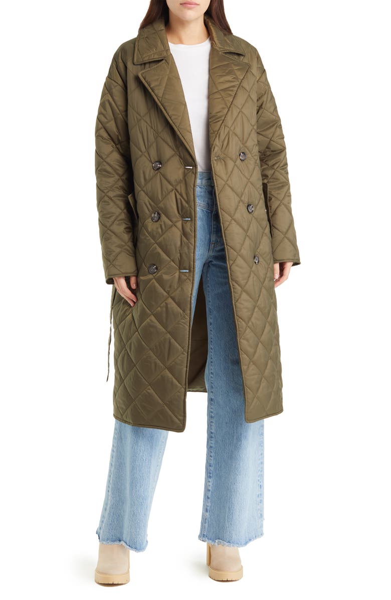 VERO MODA Kennedy Quilted Coat, Main, color, 