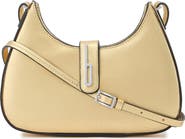 behno Mini Leena Metallic Leather Crossbody Bag