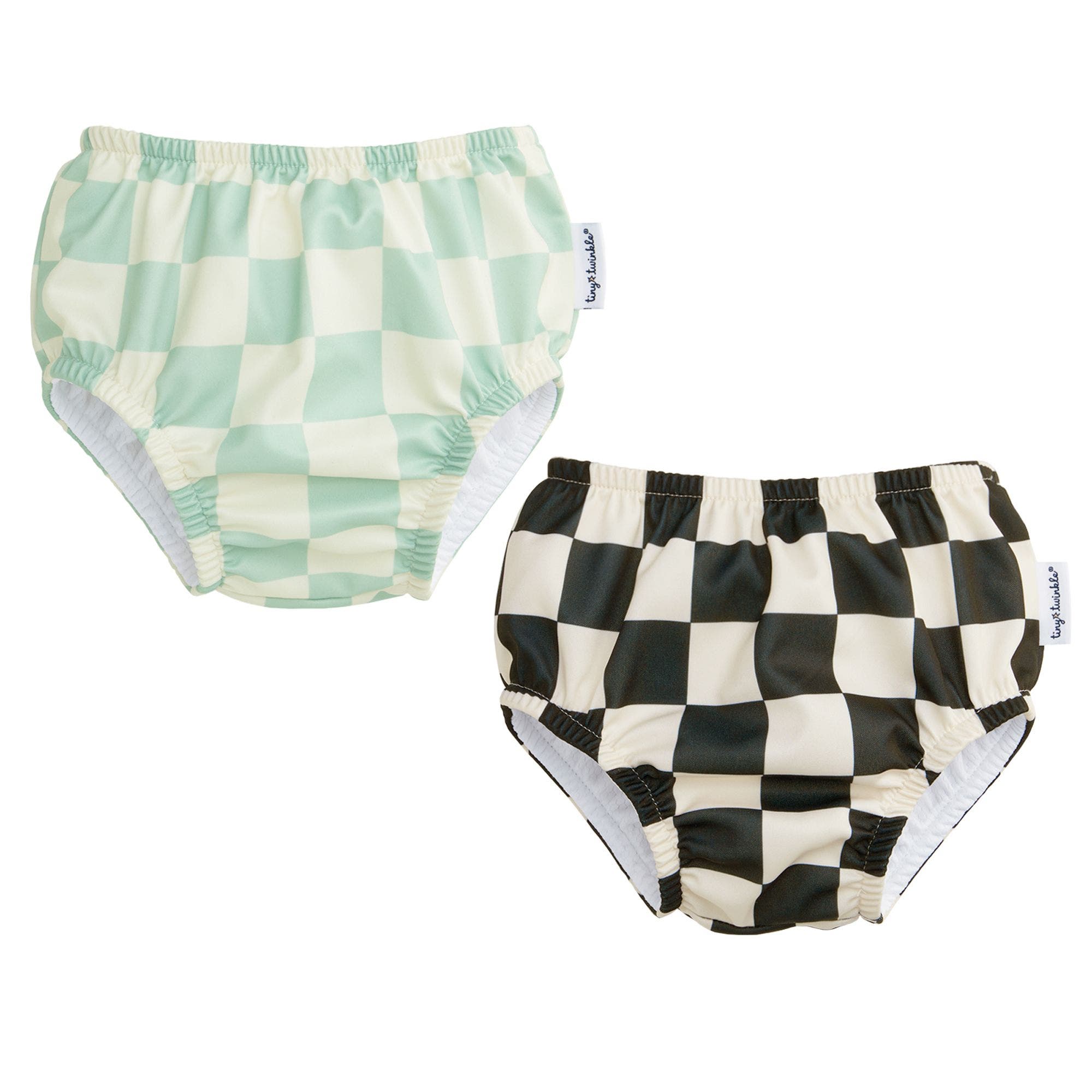 Sage and Black Checkers