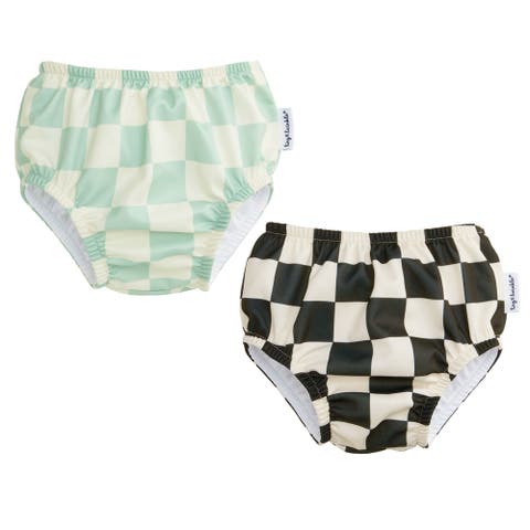 Reusable UPF 50+ Pull-Up Swim Diapers -  2-Pack
