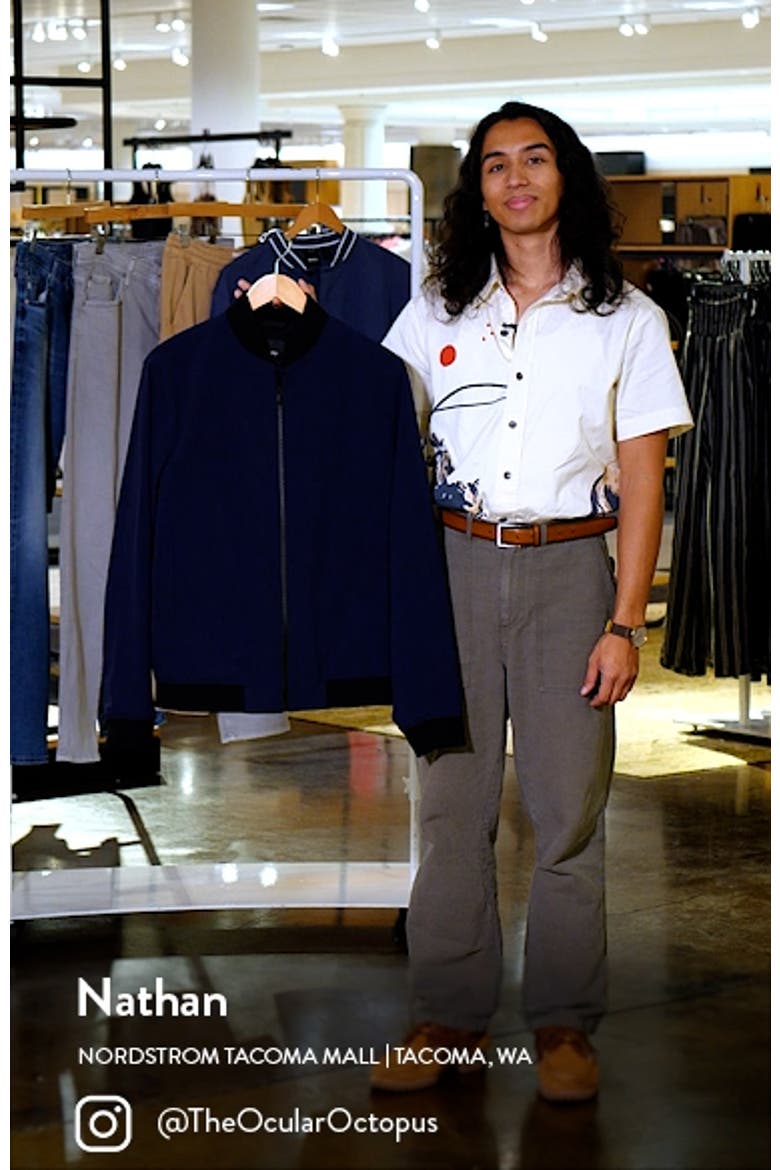 Brenton Stretch Bomber Jacket video