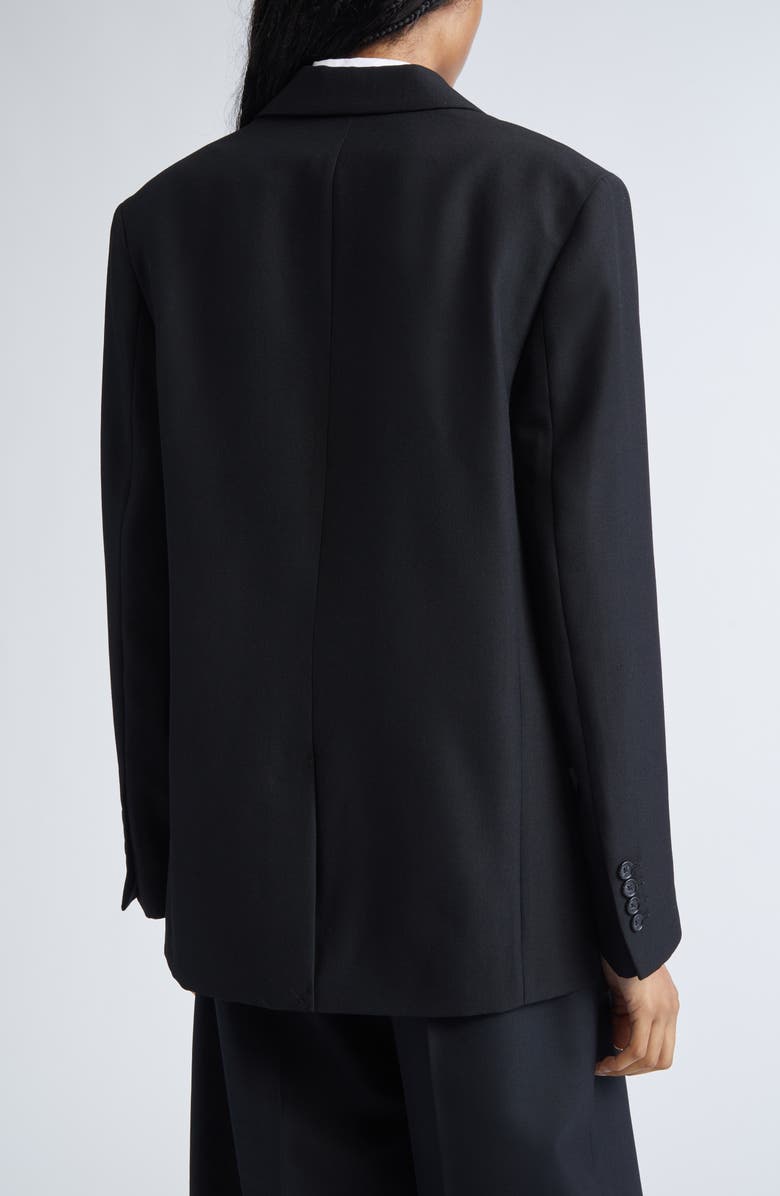 TOTEME Oversized Tailored Blazer, Alternate, color, Black