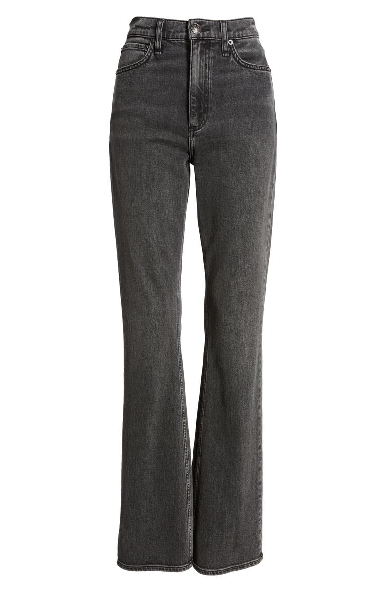 rag & bone Peyton High Waist Bootcut Jeans, Alternate, color, Inky