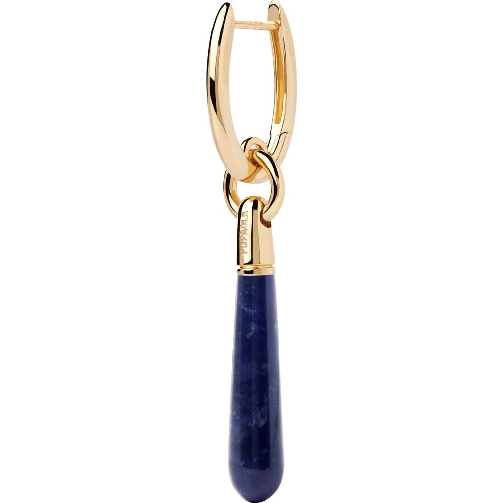 Pdpaola Sodalite Large Jupiter Single Hoop In Sodalite