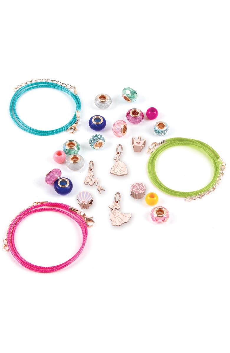 Disney Princess Royal Jewels & Gems Create 3 Princess Bracelets, Alternate, color, Multicolored