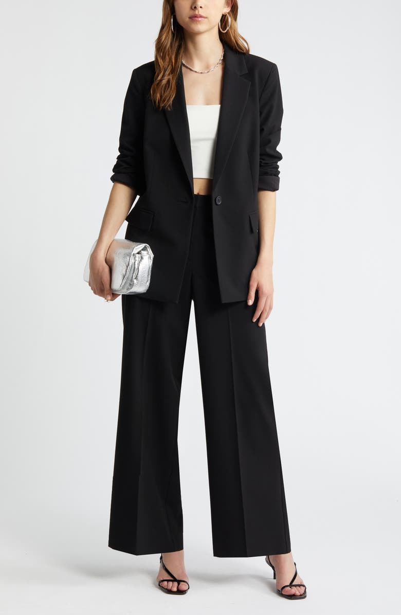 Open Edit Wide Leg Pants, Alternate, color,