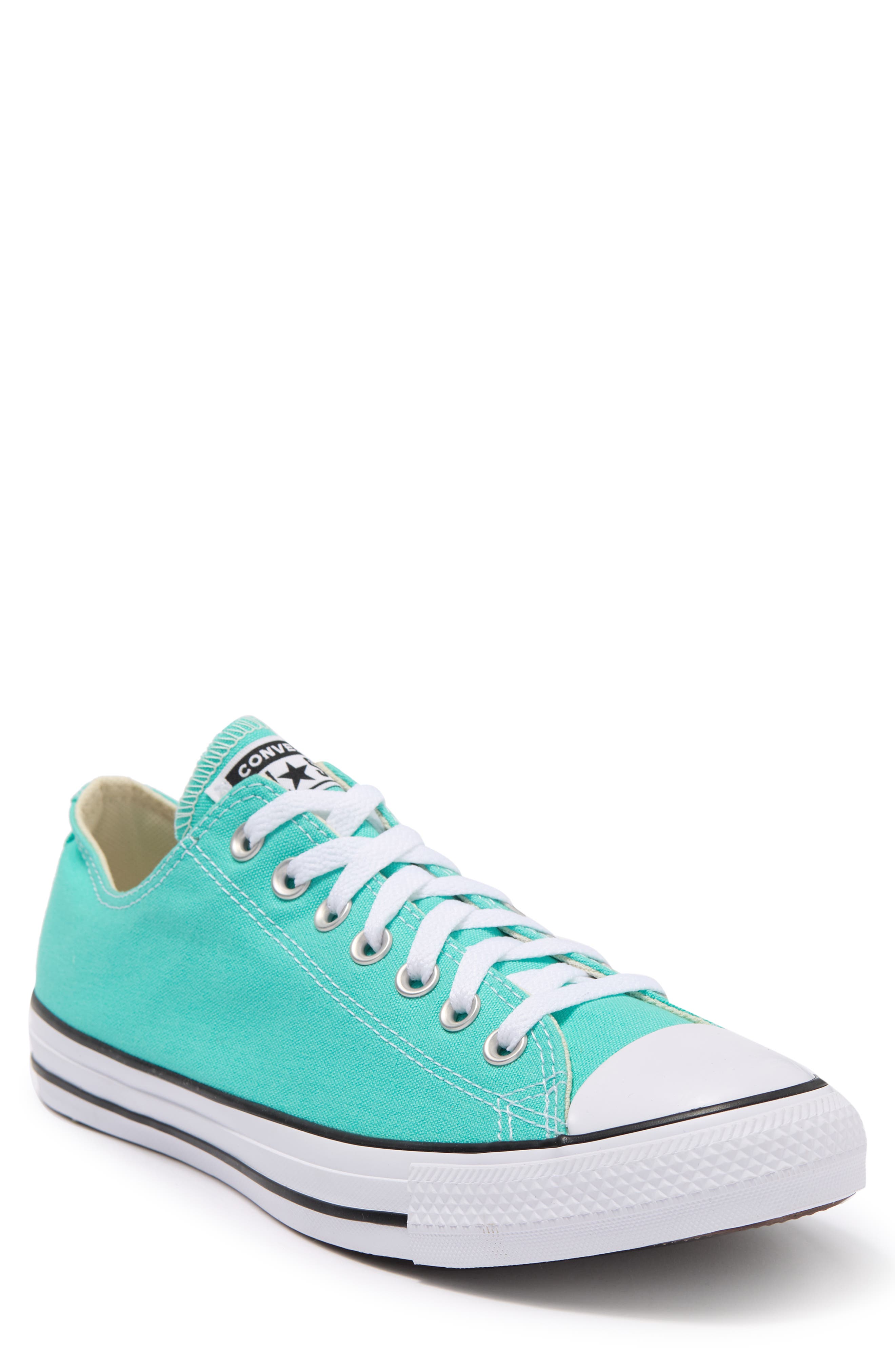 Chuck Taylor® All Star® Ox Low Top Sneaker, Main, color, ELECTRIC AQUA