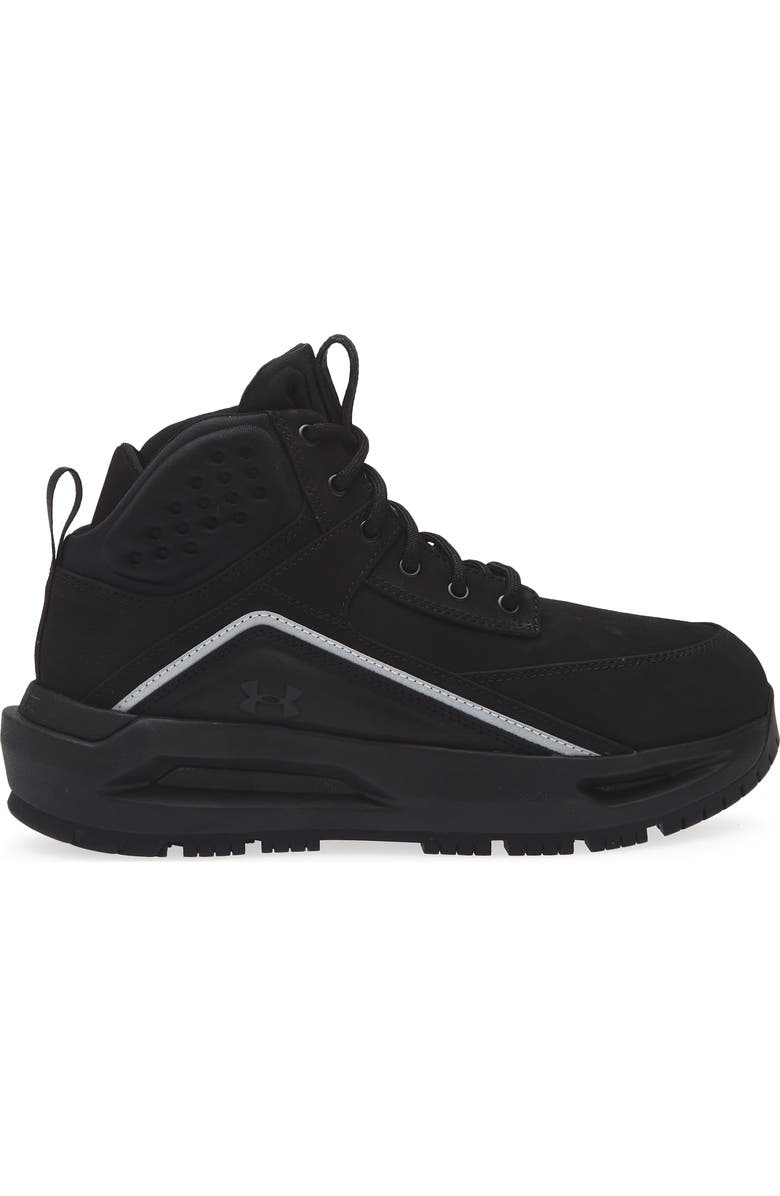 Under Armour 695 Lace-Up Boot, Alternate, color, Black