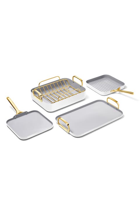 5-Piece Ceramic Nonstick Cookware Set