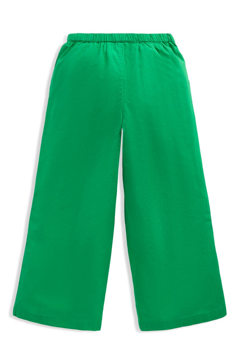 Kids' Appliqué Pull-On Pants, Alternate, color, GREEN FLAMINGOS