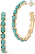 SPHERA MILANO Resin Hoop Earrings