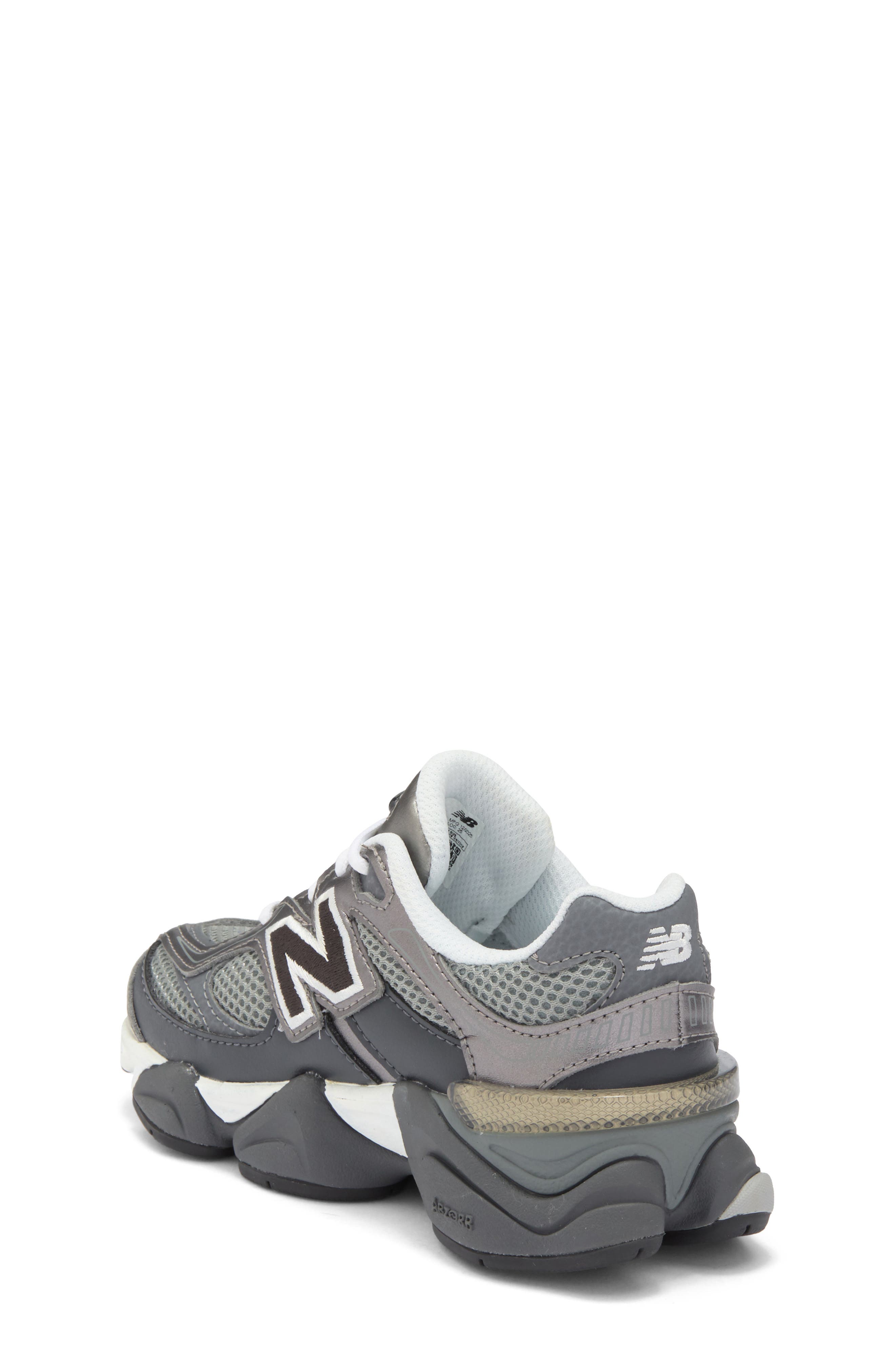 Kids' 9060 Sneaker, Alternate, color, MAGNET/ FADED BLACK
