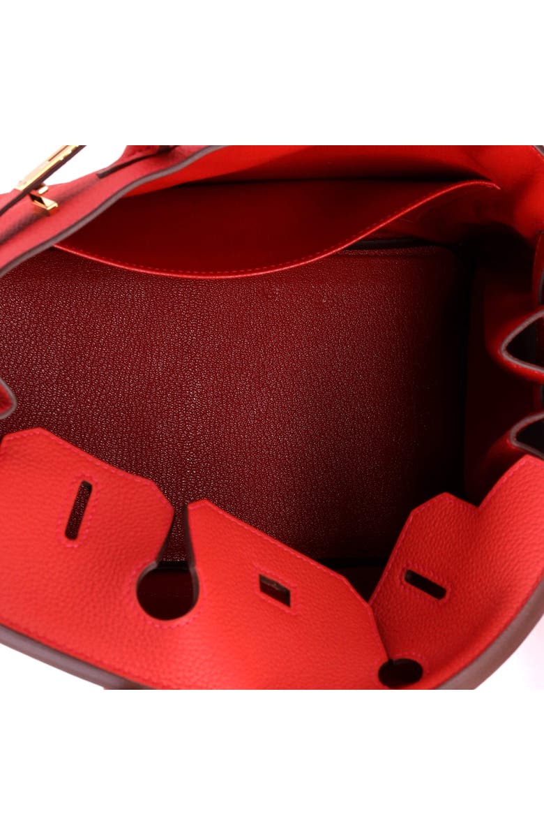Pre-Owned Hermes Birkin Handbag Red Togo with Gold Hardware 30, Alternate, color, Geranium