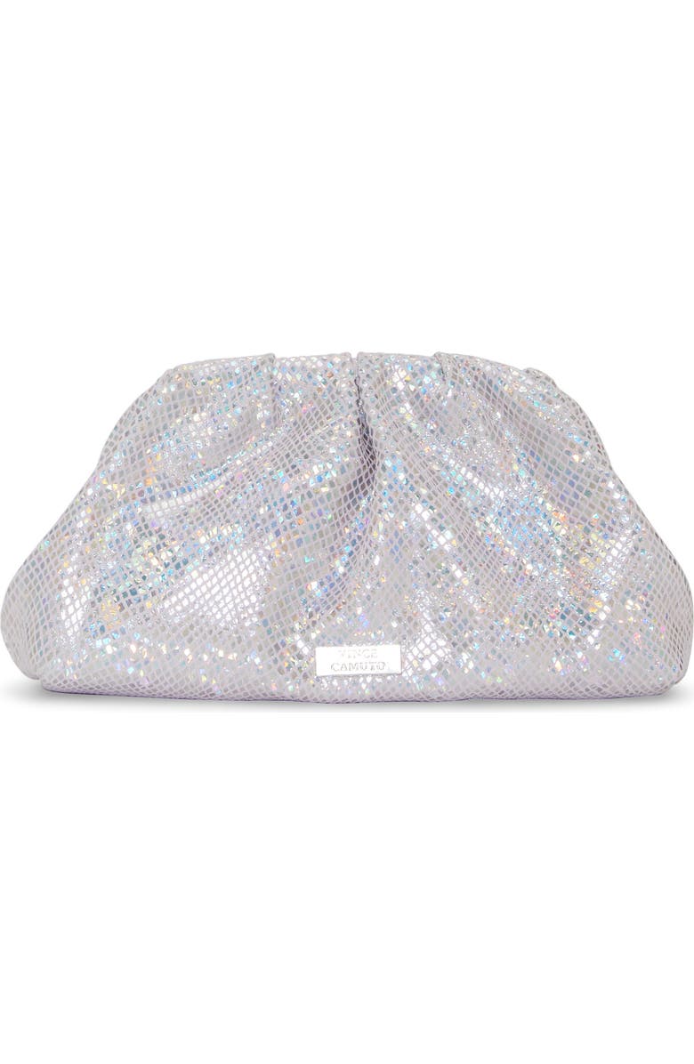 Vince Camuto Nisha Leather Clutch, Alternate, color,