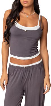 EDIKTED Elsa Layered Camisole