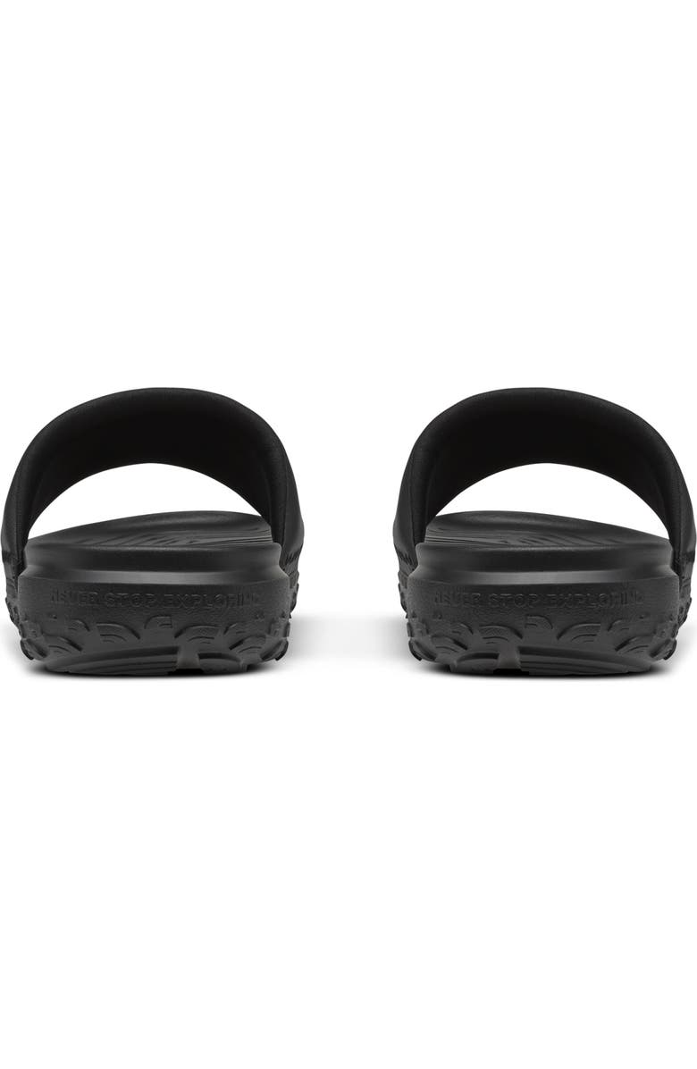 The North Face Never Stop Cush Slide Sandal, Alternate, color, Tnf Black Tnf Black