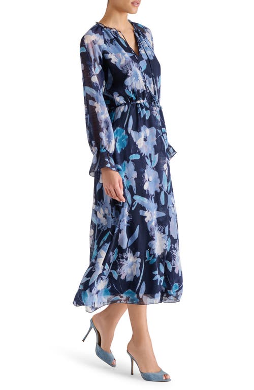 Steve Madden Elexa Long Sleeve Midi Dress