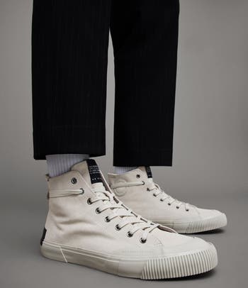靴 ALLSAINTS DUMONT HIGH TOP 27cm ALLSAINTS Dumont High Top Suede Trainers | endource